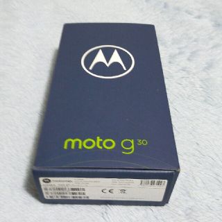 モトローラ(Motorola)のmoto g30 4GB/128GB simフリー 新品未開封(スマートフォン本体)