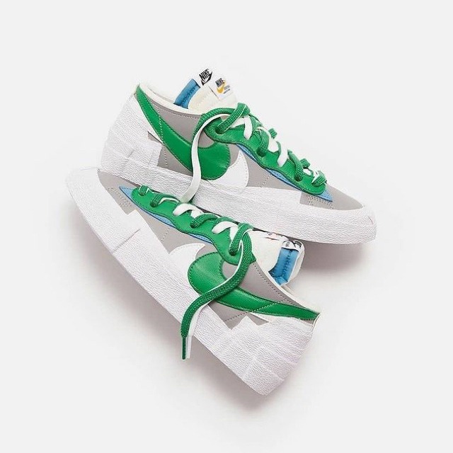 SACAI × NIKE BLAZER LOW "CLASSIC GREEN"