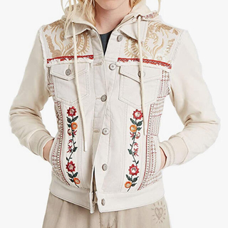 新品✨タグ付き♪デシグアル　綿素材のジャケット　ホワイト系　大特価‼️(その他)