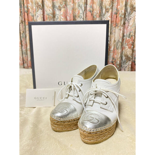 グッチ(Gucci)の【お値下げしました！】GUCCI エスパドリーユ(ハイヒール/パンプス)