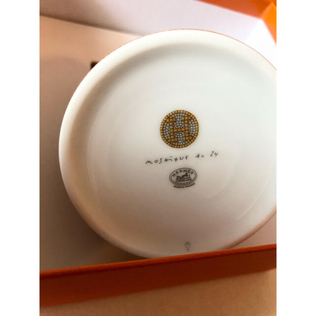 Hermes(エルメス)のエルメス HERMES モザイク24 ゴールドマグカップ　コップ　食器 インテリア/住まい/日用品のキッチン/食器(食器)の商品写真