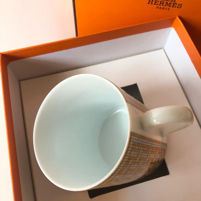 Hermes(エルメス)のエルメス HERMES モザイク24 ゴールドマグカップ　コップ　食器 インテリア/住まい/日用品のキッチン/食器(食器)の商品写真