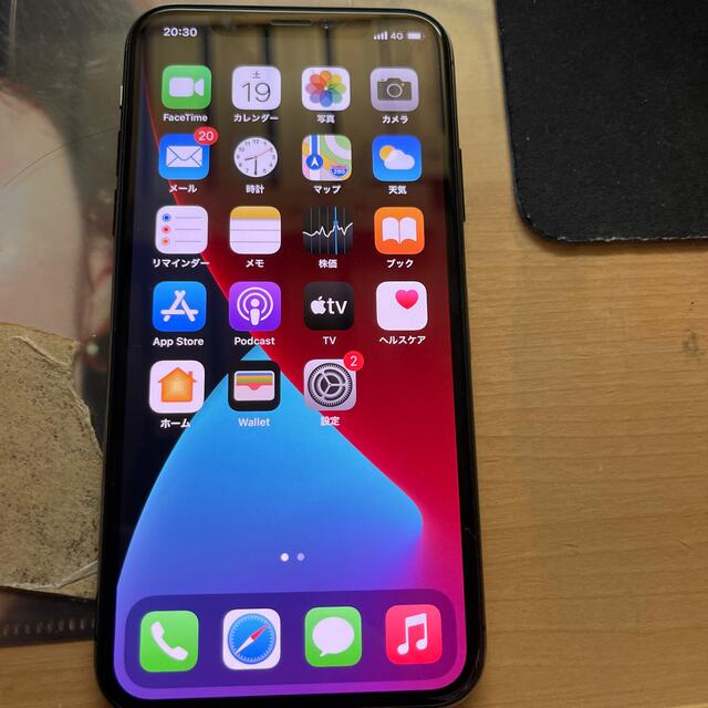 iPhone X 64GB simフリー