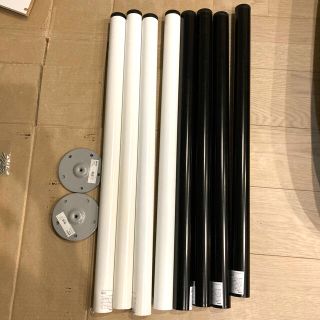 イケア(IKEA)のIKEA ADILS オディリス 白・黒 8本セット(その他)