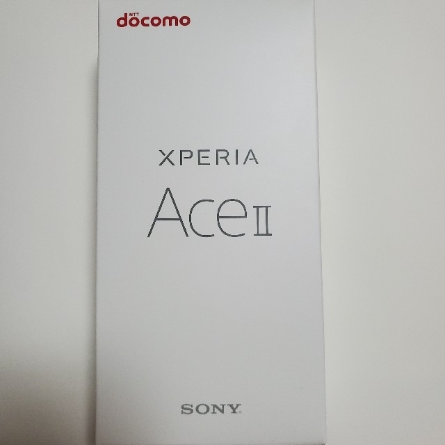 【本体】XPERIA AceⅡ CL:BK(黒)【未利用】