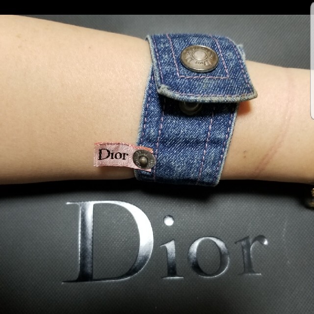 Dior　ブレスレット　デニム
