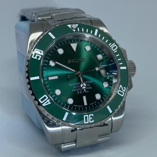 SEIKO(セイコー)のSEIKO MOD-SUB 116610LV　グリーンサブ　緑ハルクサブマリーナ メンズの時計(腕時計(アナログ))の商品写真