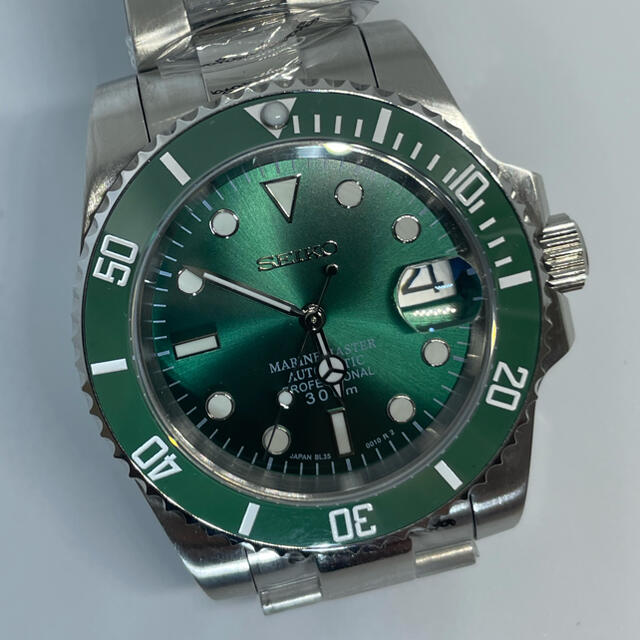 SEIKO MOD-SUB 116610LV　グリーンサブ　緑ハルクサブマリーナ