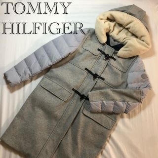 TOMMY HILFIGER - TOMMY HILFIGER ブラッシュドウールダッフルコート M