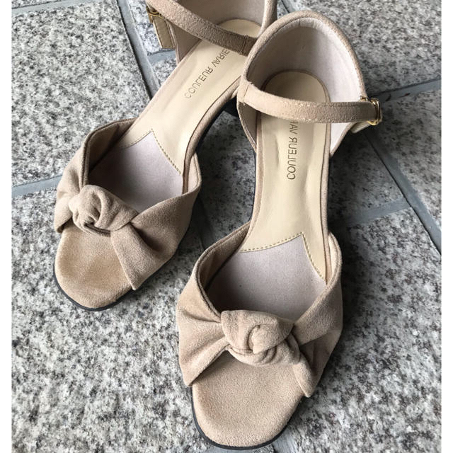 サンダル　ベージュ　クロールバリエ レディースの靴/シューズ(サンダル)の商品写真