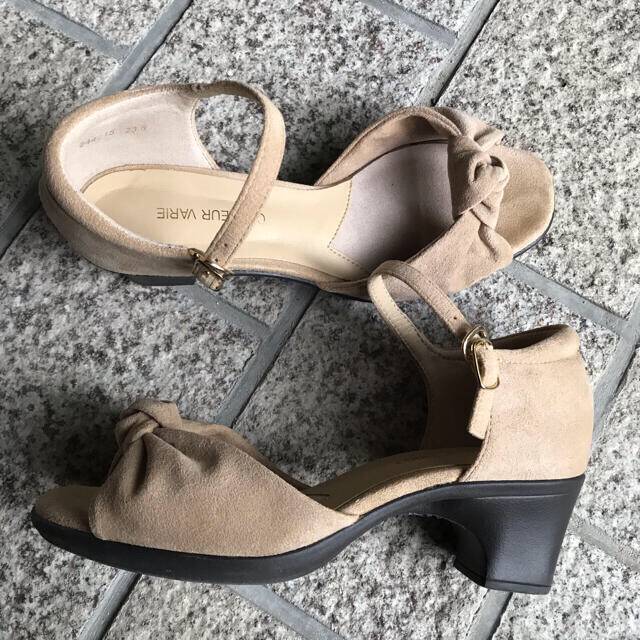 サンダル　ベージュ　クロールバリエ レディースの靴/シューズ(サンダル)の商品写真