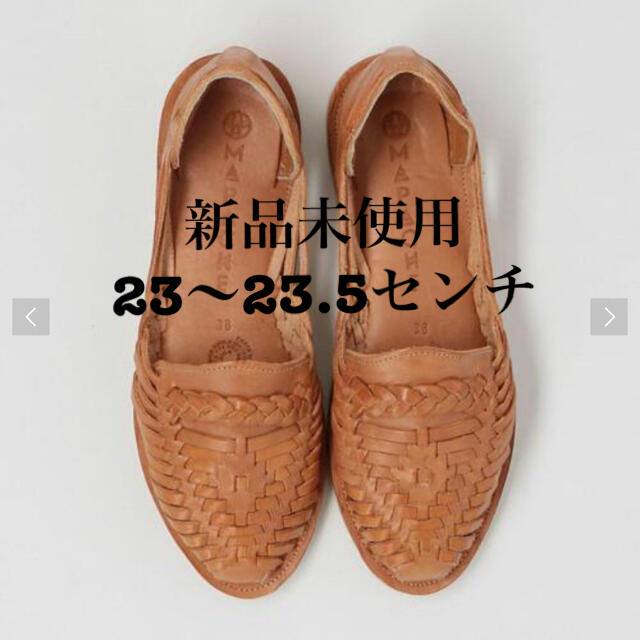 【新品未使用】レザーフラットシューズ ◆ UNITED ARROWS