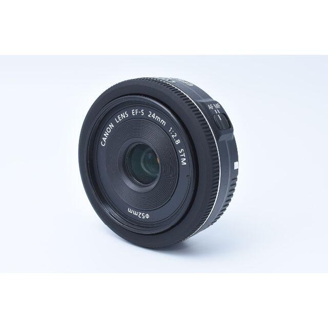 Canon(キヤノン)の★美品★ Canon EF-S 24mm 1:2.8 STM スマホ/家電/カメラのカメラ(レンズ(単焦点))の商品写真