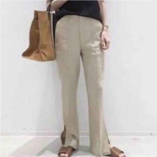 L'Appartement DEUXIEME CLASSE(アパルトモンドゥーズィエムクラス)の新品タグ付 L'Appartement Kallmeyer Slit Pants レディースのパンツ(カジュアルパンツ)の商品写真