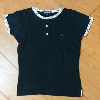 バーバリー(BURBERRY)のBURBERRY　LONDON半袖　黒　ブラック　Tシャツ(Tシャツ(半袖/袖なし))