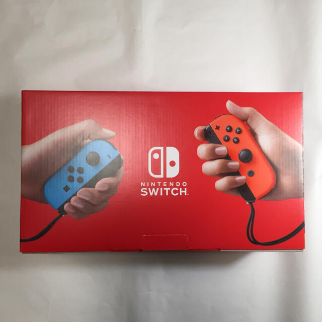 Nintendo Switch(ニンテンドースイッチ)の新品未使用 任天堂スイッチ 本体 (L)ネオンブルー/(R)ネオンレッド エンタメ/ホビーのゲームソフト/ゲーム機本体(家庭用ゲーム機本体)の商品写真