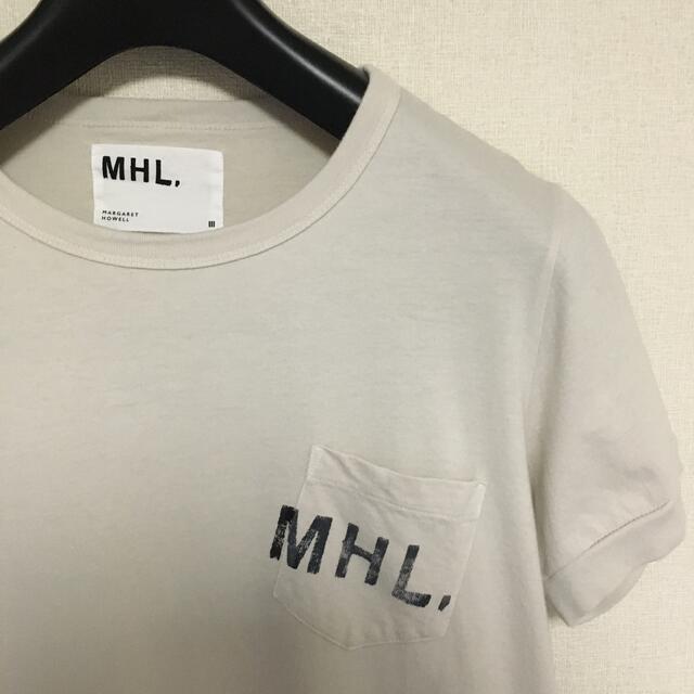 MARGARET HOWELL(マーガレットハウエル)のMHL PRINTED COTTON JERSEY Tシャツ レディースのトップス(Tシャツ(半袖/袖なし))の商品写真