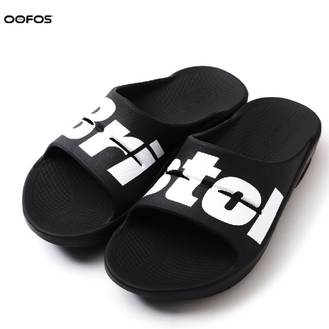 F.C.Real Bristol OOFOS Ooahh BLACK 28靴/シューズ