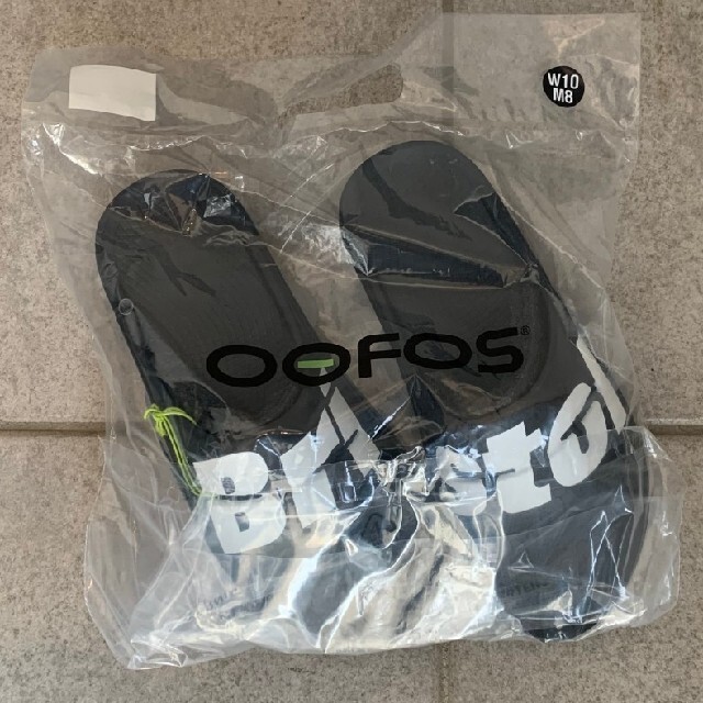 F.C.Real Bristol OOFOS Ooahh BLACK 28靴/シューズ