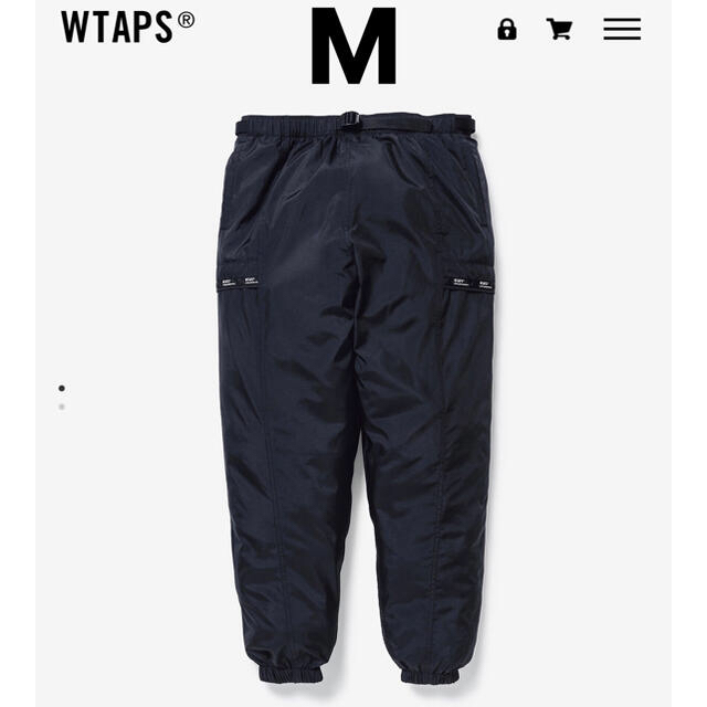 WTAPS TRACKS TROUSERS POLY. TAFFETA