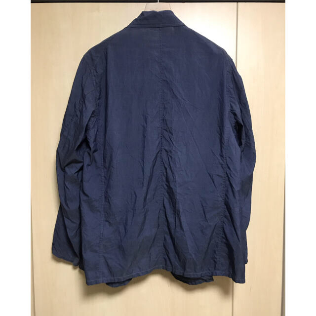 comoli 21ss コットンシルク ジャケット navy サイズ2