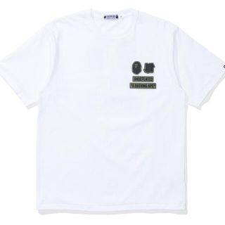 アベイシングエイプ(A BATHING APE)のundefeated bape tee 2017 white(Tシャツ/カットソー(半袖/袖なし))