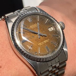 ロレックス(ROLEX)の激安◎ロレックス デイトジャスト トロピカルギルト 1603 ミラーダイヤル(腕時計(アナログ))