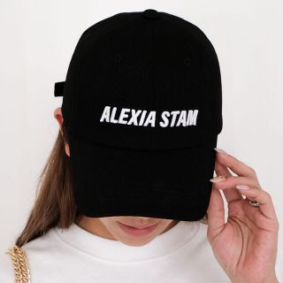 新品タグ付き　ALEXIA STAM  Embroidery Logo Cap