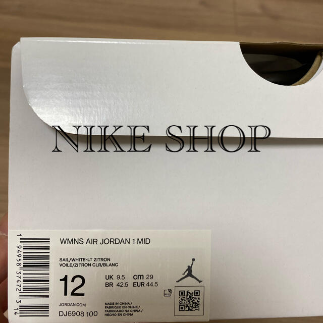 NIKE(ナイキ)の29㎝‼️送料込み‼️WMNS NIKE AIR JORDAN 1 MID メンズの靴/シューズ(スニーカー)の商品写真