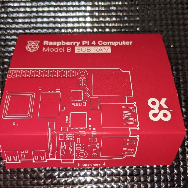 Raspberry Pi4B 8GB_初期設定済みSD スマホ/家電/カメラのPC/タブレット(その他)の商品写真