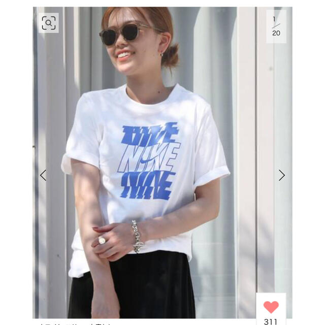 超熱 DEUXIEME CLASSE Tシャツ 新品タグ付き LOGO ドゥーズィエムクラス【NIKE/ナイキ】 - Tシャツ(半袖/袖なし