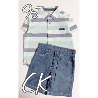 カルバンクライン(Calvin Klein)の＊美品＊ ck カルバン クライン 95 セットアップ(ブラウス)