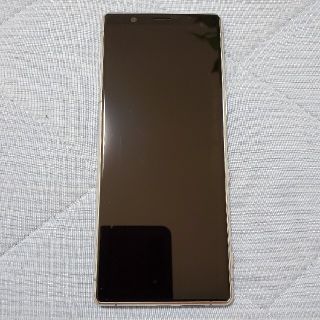 ソニー(SONY)の（こんこん様専用）Xperia 5 ドコモ（グレー）ahamo対応(スマートフォン本体)