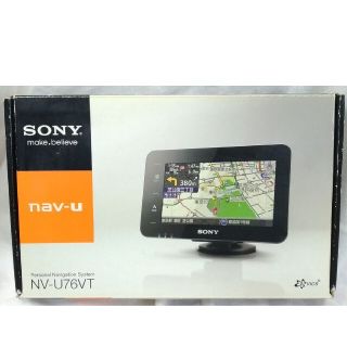 ソニー(SONY)の SONYパーソナルナビ nav-U NV-U76VTワンセグTV対応 動作済み(カーナビ/カーテレビ)