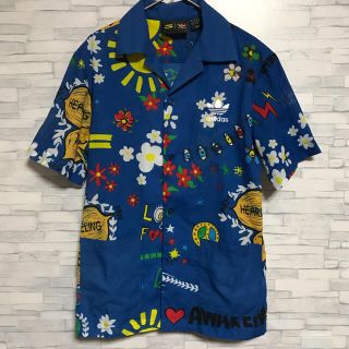 アディダス(adidas)のadidas  アディダス　オリジナルス　ファレルコラボ　アロハシャツ(Tシャツ/カットソー(半袖/袖なし))