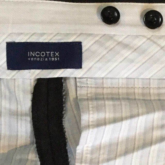 夏割　36型❗️イタリア製　Icotex インコテックス　ノープリーツパンツ