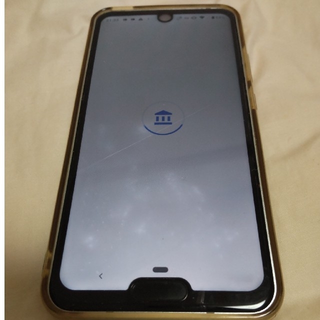 AQUOS(アクオス)のキノコ様専用　AQUOS 803SH モスグリーン SH-M09ソフトバンク版 スマホ/家電/カメラのスマートフォン/携帯電話(スマートフォン本体)の商品写真