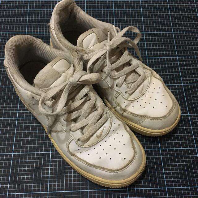 NIKE(ナイキ)のNIKE air  force one 子供用　21cm キッズ/ベビー/マタニティのベビー靴/シューズ(~14cm)(スニーカー)の商品写真