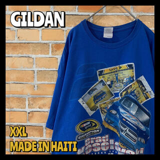 ギルタン(GILDAN)の【GILDAN】NASCAR レース レーシング Tシャツ XXL USA古着(Tシャツ/カットソー(半袖/袖なし))