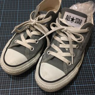 コンバース(CONVERSE)のtoshizoさま専用　converse  ローカット　グレー(スニーカー)