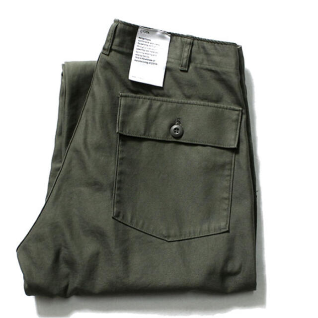 1LDK SELECT(ワンエルディーケーセレクト)のCIOTA  FATIGUE PANTS BAKER PANTS  21ss メンズのパンツ(ワークパンツ/カーゴパンツ)の商品写真