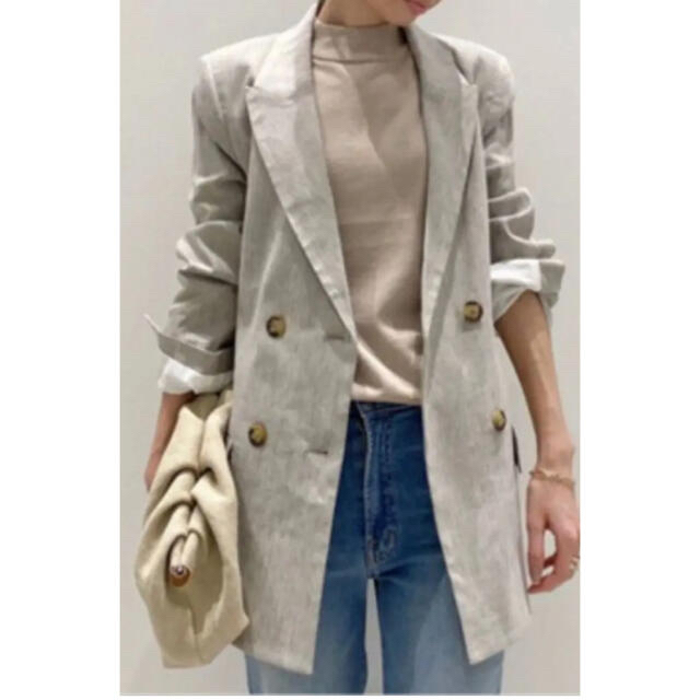 誕生日プレゼント L'Appartement LINEN Jacket(STRETCH Kallmeyer 新品アパルトモン - CLASSE DEUXIEME テーラードジャケット