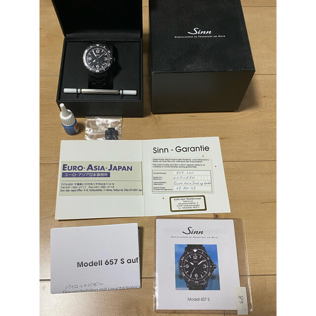 SINN(シン)のSINNジン657S メンズの時計(腕時計(アナログ))の商品写真