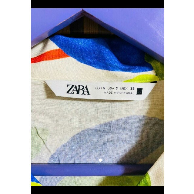 ZARA(ザラ)のかねち♥完売レア♥ZARA♥リーフ♥開襟シャツ♥RVCA HALE DIESEL メンズのトップス(シャツ)の商品写真