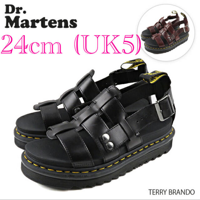 Dr.Martens ドクターマーチン TERRY BRANDO 2022人気の 4940円引き www ...