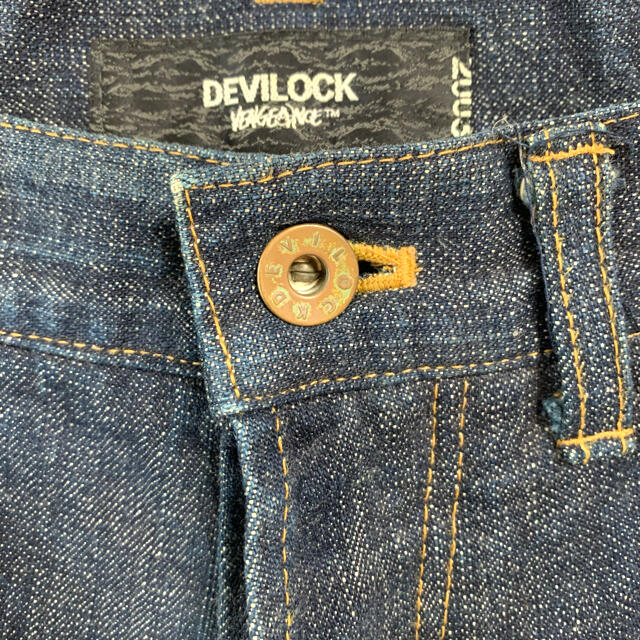 DEVILOCK(デビロック)のDevilock デビロック　デニムハーフパンツ メンズのパンツ(ショートパンツ)の商品写真