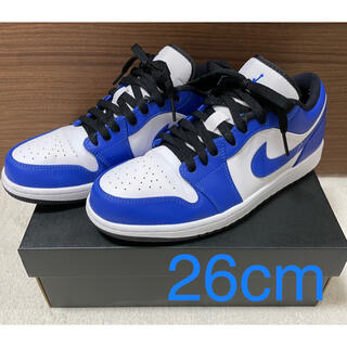 ナイキ(NIKE)のNIKE AIR JORDAN 1 LOW "GAME ROYAL"(スニーカー)