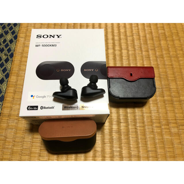 ヘッドフォン/イヤフォン【長期保証残り1年半弱あり】SONY WF-1000XM3