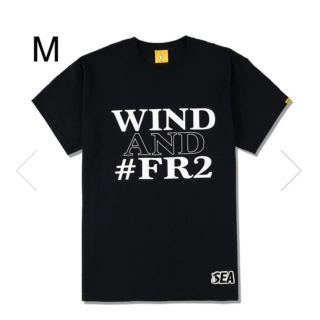 ロンハーマン(Ron Herman)のM WIND AND SEA  FR2 WIND T-SHIRT BLACK(Tシャツ/カットソー(半袖/袖なし))