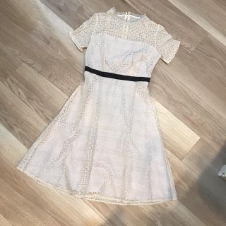 ジルスチュアート(JILLSTUART)のジルスチュアート　レースワンピース(ひざ丈ワンピース)